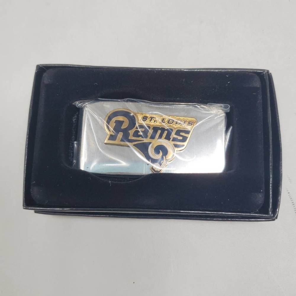 🆕 New NFL Team Logo Money Clip Los Angeles Rams MB7